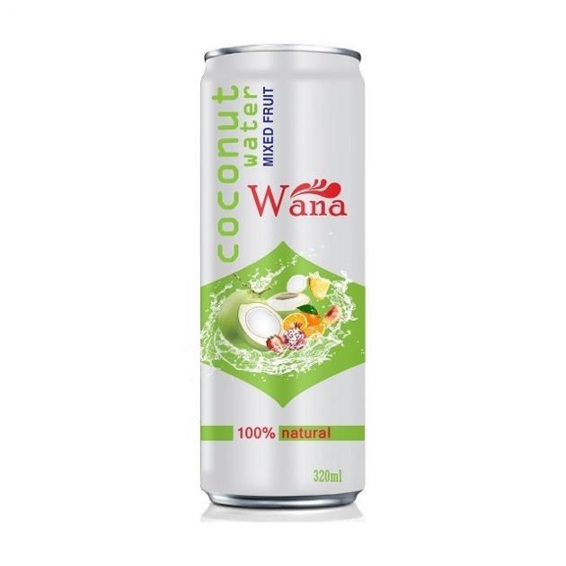 Fresh Sparkling Coconut Water With Lychee