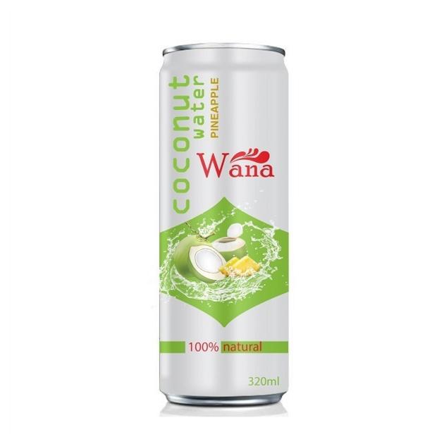 Fresh Sparkling Coconut Water With Lychee