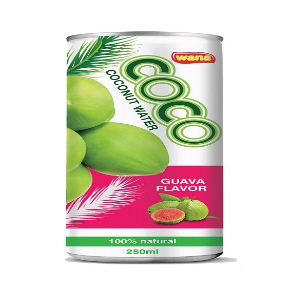 Organic Coconut Water Vietnam With Guava