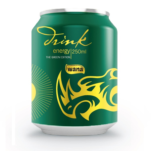 WANA ENERGY DRINK 250 ML ALU CAN