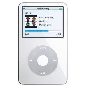 Apple 30 GB iPod Video AAC/MP3 Player White (5.5 Generation)