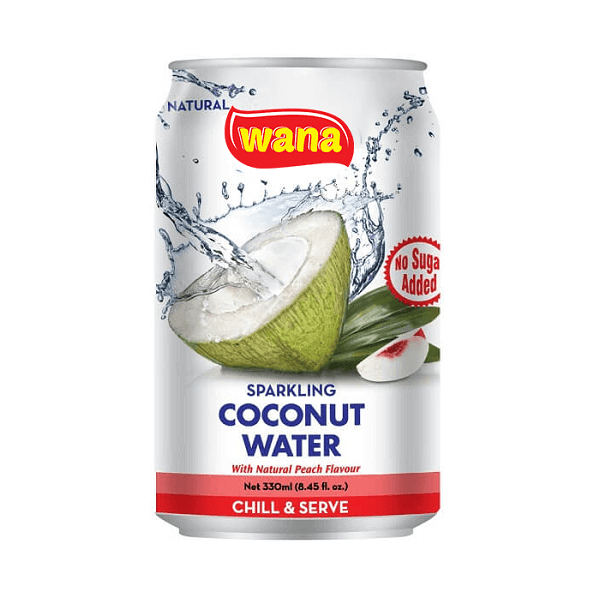 Best Sparling Coconut Water Vietnam in Can 330ml With Original Flavor