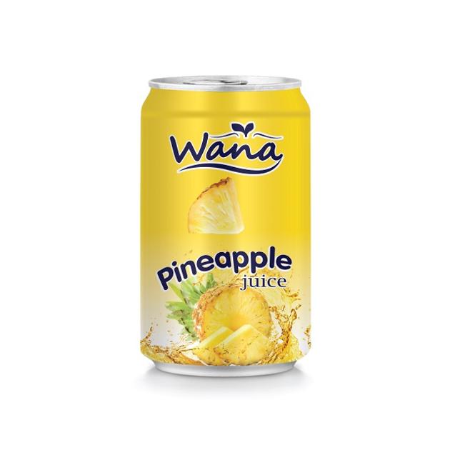 Good Quality Pineapple Juice in 330ml Can from Vietnam