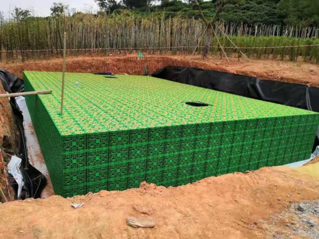 Underground Modular Rainwater Attenuation Tank For