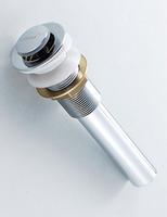 Pop-Up Basin Drain With Overflow