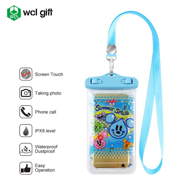 Beautiful Print Waterproof Smart Phone Pouch