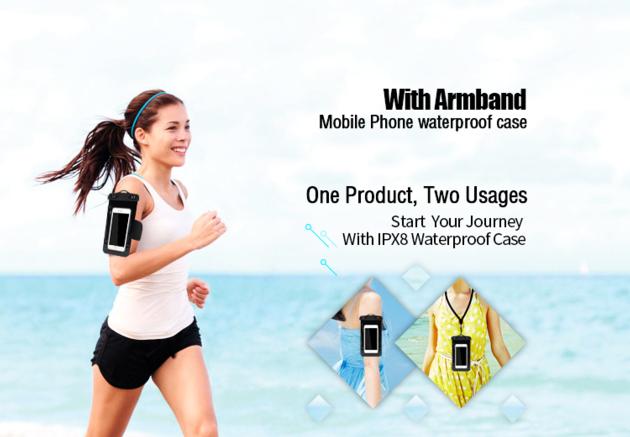 PVC Waterproof Cell Phone Bag Mobile