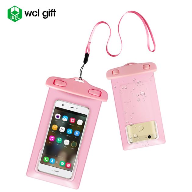 Best promotional gift waterproof mobile phone bag for smartphone