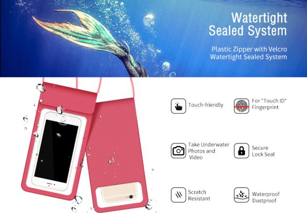 Amazing Giveaways PU Leather Waterproof Cell