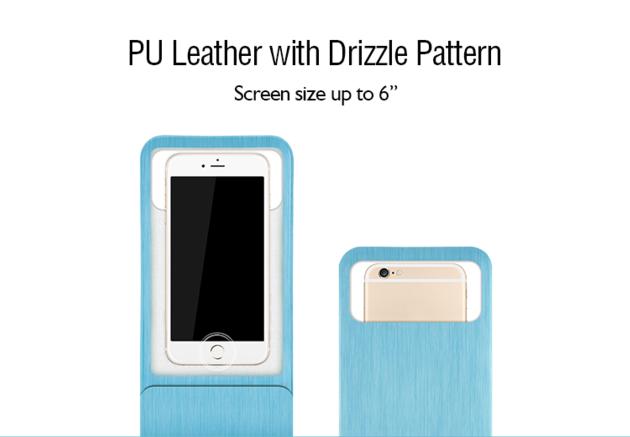 PU Leather Waterproof Mobile Phone Pouch