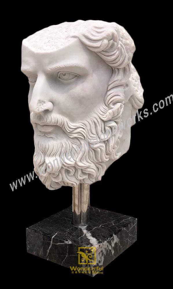 Hand Carved Stone Sculpture Western Style