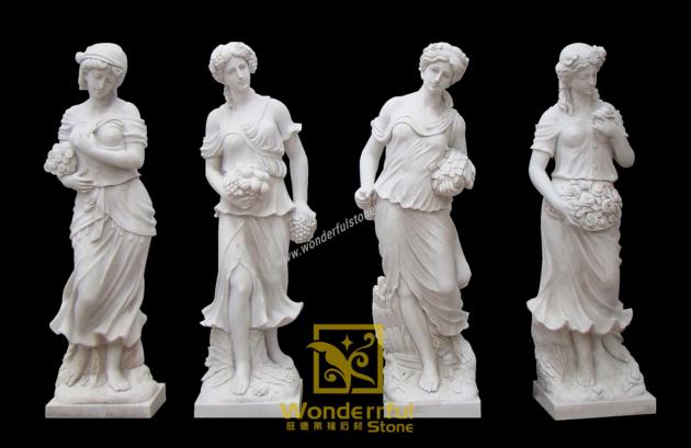 Hand Carved Stone Sculpture Western Style