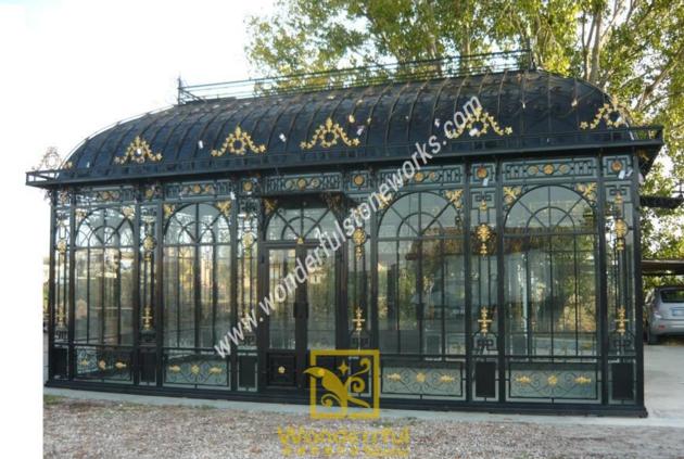Cast Iron Sculptures Western Style Carvings