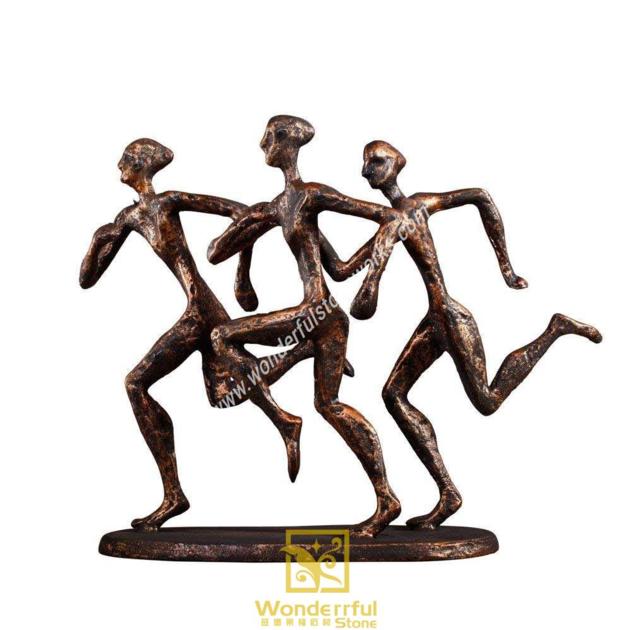 Cast Iron Sculptures Western Style Carvings