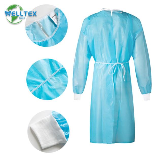 China Manufacturer Disposable Isolation Gowns Disposable