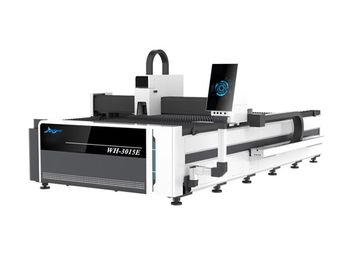 3015 E 3000W FIBER LASER CUTTING MACHINE WITH SINGLE PLATFORM
