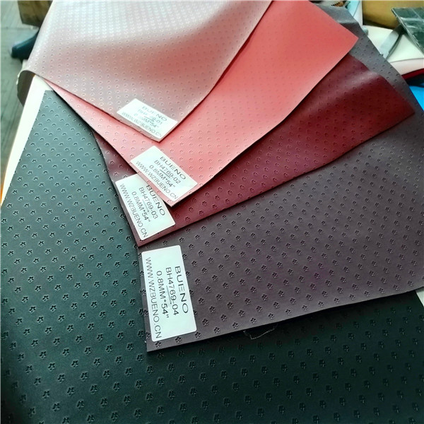 BH4769 Multi-color Embossing Star Synthetic Leather 0.8mm*54" 