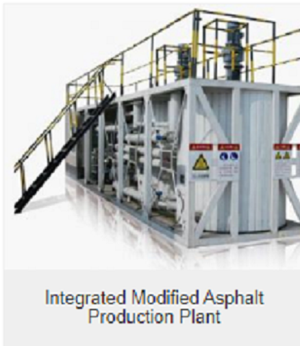 Integrated Modified Asphalt Production Plant