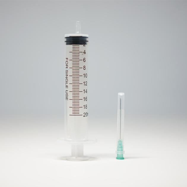 20 Medical Disposable Syringes