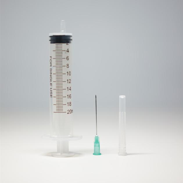 20 Medical Disposable Syringes