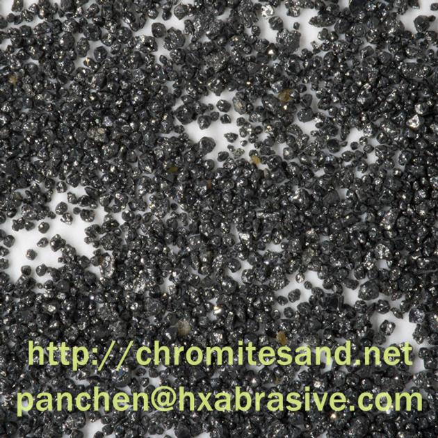 Chromite sand for refractory material Cr2O3 