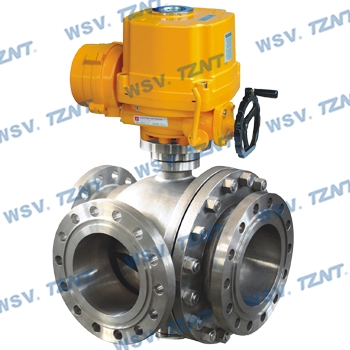 3 Way Titanium ball valve