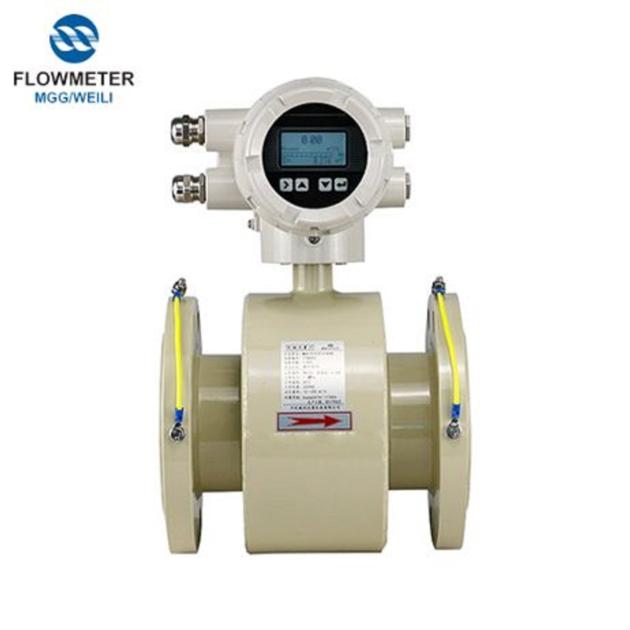 DN65 Caliber Waste Water Mechanical Acid Liquid Flow Meter
