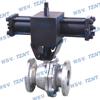 Metal seated Titanium ball valve