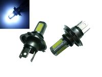 H4 7.5W Xenon White LED Headling lights Lamp Fog Light Bulb High power for Auto Cars