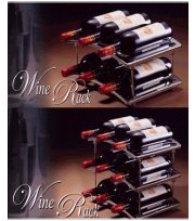 Chrome Wine Rack
