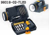 tool set with light