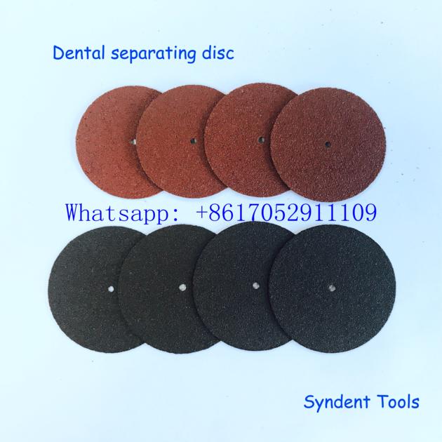 Dental laboratory rotary instrument separating disc
