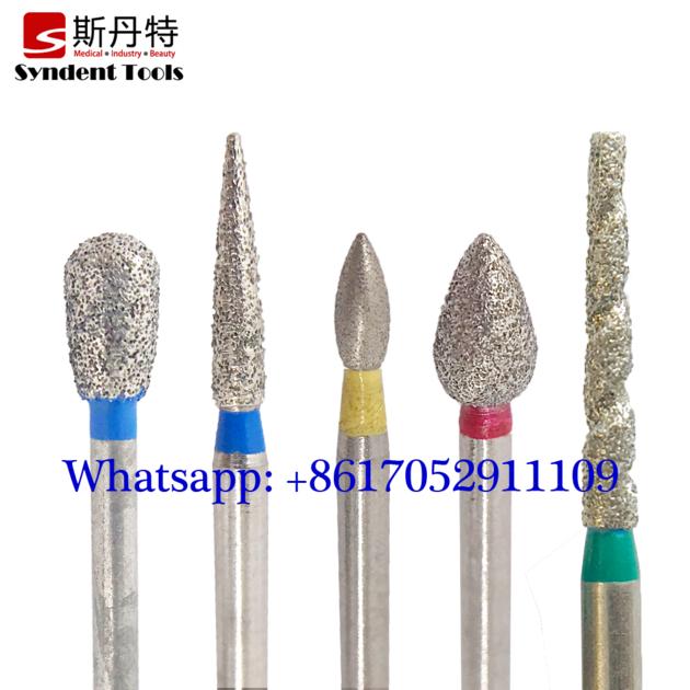 Dental laboratory rotary instrument HP diamond bur