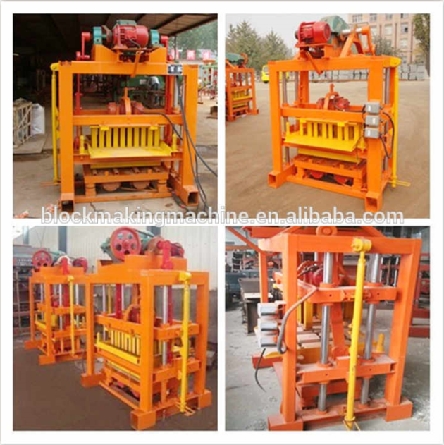 Qtj4 40 Simple Hollow Block Machine