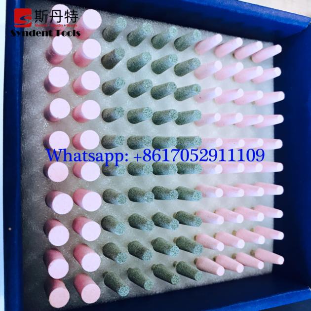 Dental laboratory rotary instrument mounted point stone