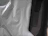 170T Coated silver polyester taffeta