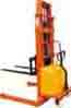 Semi-Electric Stacker with adjustable forks-W series