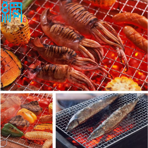 Korean Crimped Wire Mesh BBQ Grill