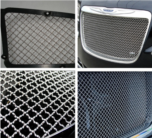 Stainless Steel/Aluminum Woven wire mesh for car grille