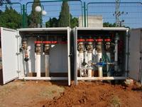 Fiberglass polymer concrete pull box, fiberglass transformer box pad, fiberglass switchgear box pad,