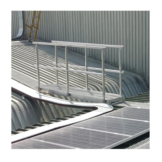 Walkway Mesh In Aluminum