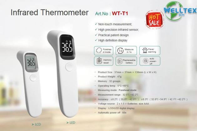 Wholesale New Design Infrared Thermometer PPE