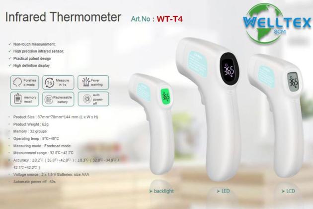 Wholesale New Design Infrared Thermometer PPE