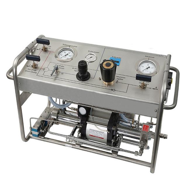 Hydrostatic Test Ball Valve Nitrogen Gas Filling Machine