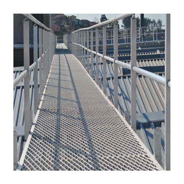 Walkway Mesh In Aluminum