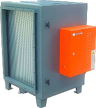 Kitchen Exhaust Air Cleaner With ESP Grease Filter