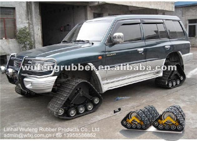 All-terrain ATV/UTV conversion system rubber track