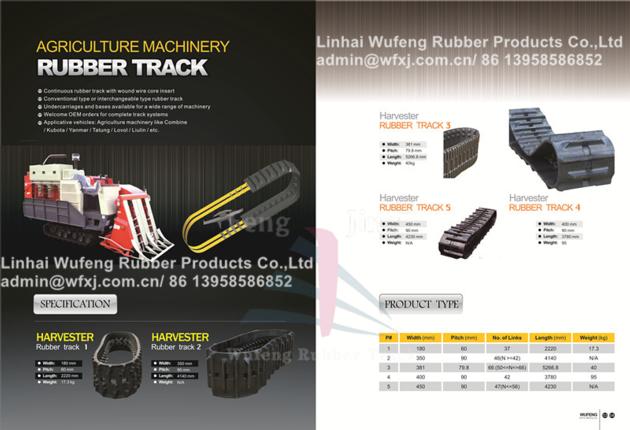 Agricultural Rubber Track