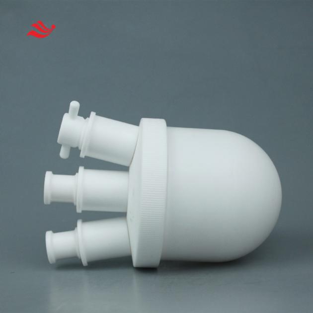 500ml Round Bottom Three-Neck Flask PTFE China National Petroleum Corporation