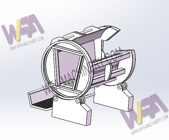 Ritual rotary slaughtering box